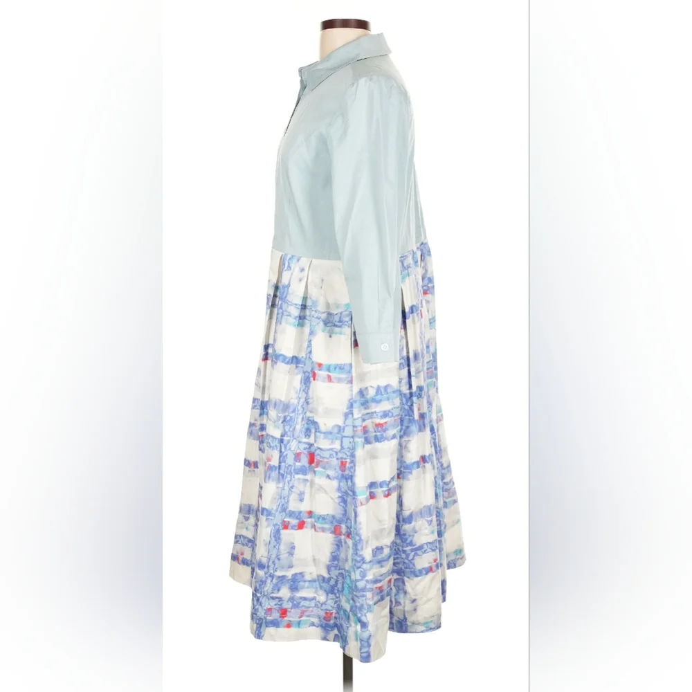Carlisle Collection Patterned Midi Dress NWT - Picture 3 of 6